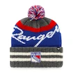 Zimní čepice 47 Brand  NHL New York Rangers Hyperbolic ’47 CUFF KNIT