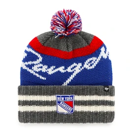 Zimní čepice 47 Brand NHL New York Rangers Hyperbolic ’47 CUFF KNIT