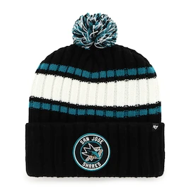 Zimní čepice 47 Brand NHL San Jose Sharks Plateau ’47 CUFF KNIT