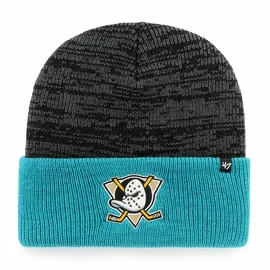 Zimní čepice 47 Brand Two Tone Brain Freeze Cuff Knit NHL Chicago Anaheim Ducks