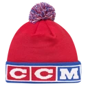 Zimní čepice CCM  FLAG POM KNIT TEAM  CZECH Multiple Team Color