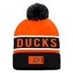 Zimní čepice Fanatics  Authentic Pro Game & Train Cuffed Pom Knit Anaheim Ducks