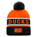 Zimní čepice Fanatics  Authentic Pro Game & Train Cuffed Pom Knit Anaheim Ducks