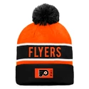 Zimní čepice Fanatics  Authentic Pro Game & Train Cuffed Pom Knit Philadelphia Flyers