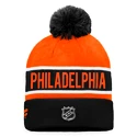 Zimní čepice Fanatics  Authentic Pro Game & Train Cuffed Pom Knit Philadelphia Flyers