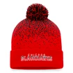 Zimní čepice Fanatics Iconic Gradiant Iconic Gradiant Beanie Cuff with Pom Chicago Blackhawks